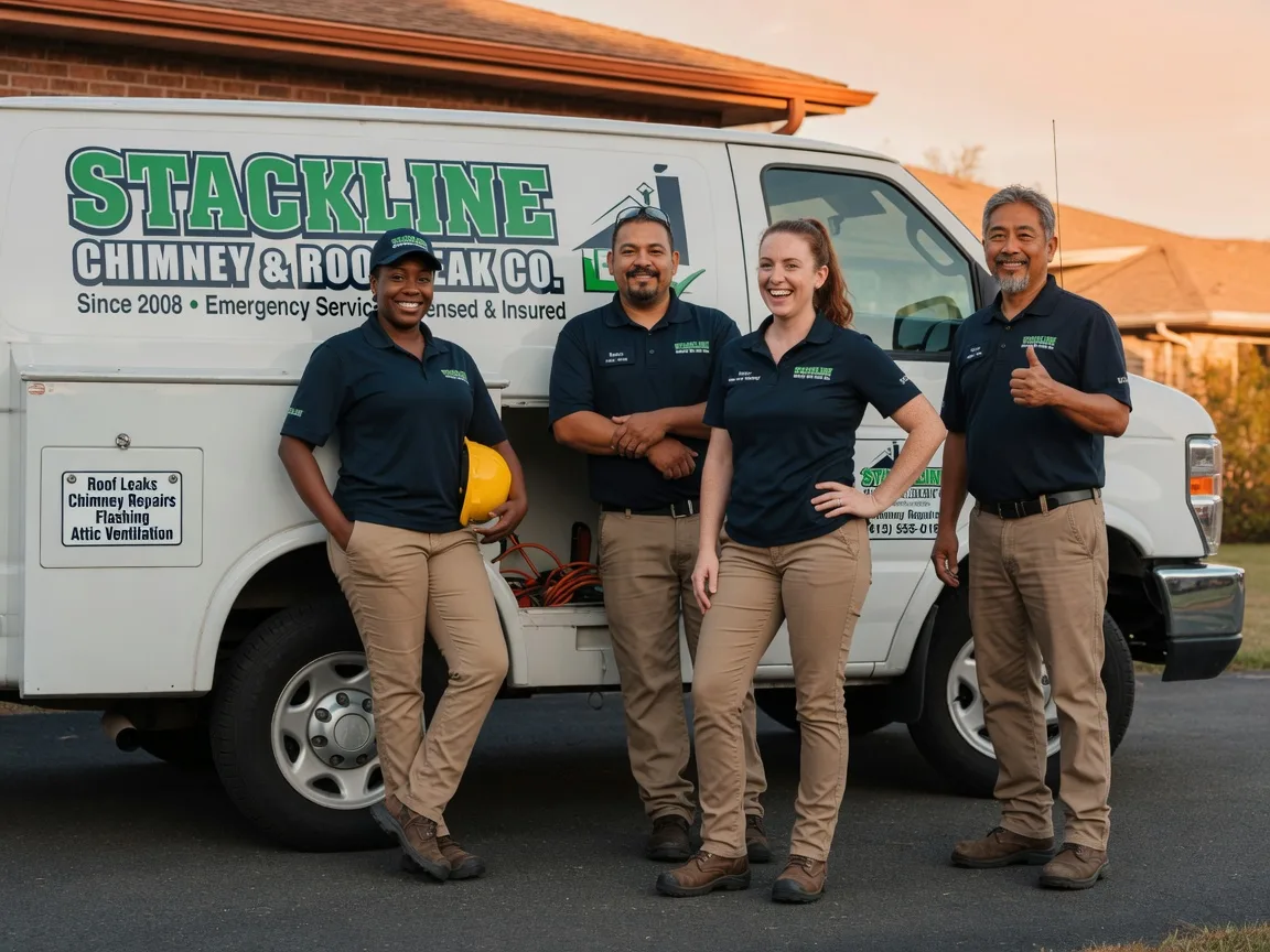 Chimney flashing repair company in Bark River, MI